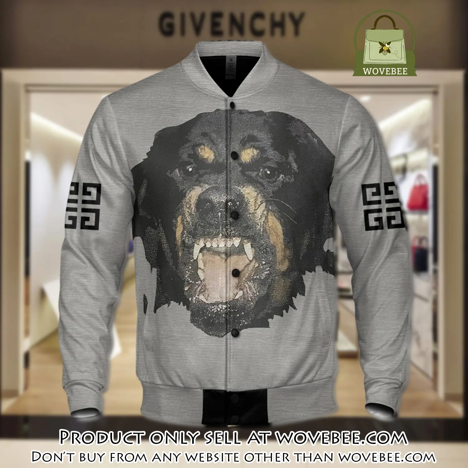 Luxury givenchy varsity premium baseball jacket bjv1050 wvb0749428